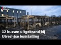 Bij de busstalling Westraven woedde een grote brand | RTV Utrecht