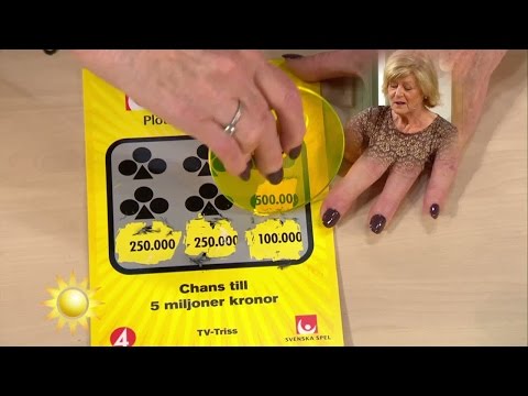 Trissvinnaren: "Bra förstärkning till pensionen" - Nyhetsmorgon (TV4)