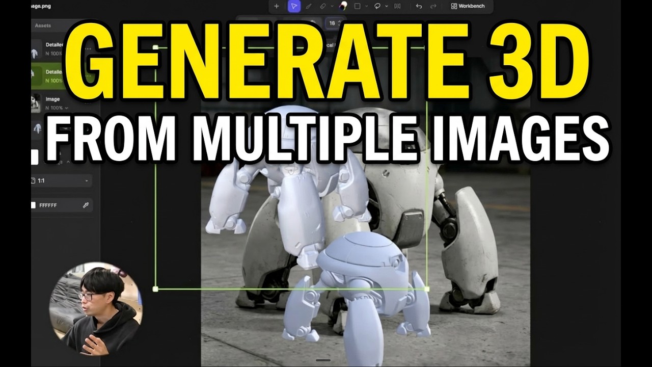 How to Turn Any Sketch Into a 3D Model (Vizcom Tutorial) video thumbnail