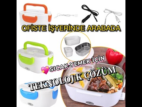 LUNCH BOX ELEKTRİKLİ BESLENME KUTUSU. NAMI DİĞER SEFERTASI.