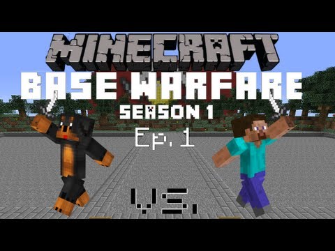 Minecraft Base Warfare Season 1 Ep 1 - Sir Doxez vs Split_Ace