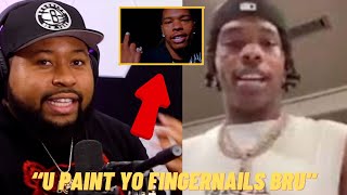 Dj Akademiks CLOWN Lil baby For Getting Nails Painted &#39;&#39;I SEE YOU HAVE SWITCHED TO THE OTHER TEAM&#39;&#39;