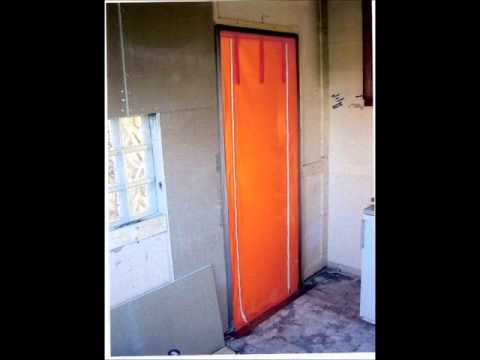 Dustguard Dust Protection Single Door Opening 215cm X 95cm H X