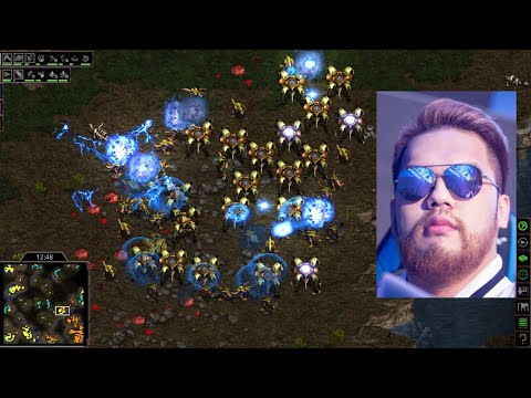 Starcraft LARVA vs SHUTTLE ZvP SC Remastered Broodwar Tournament