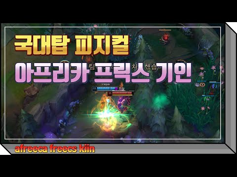 AF 아프리카 프릭스 국내 탑 피지컬 기인 하이라이트 / Afreeca Freecs Kiin Highlight Montage