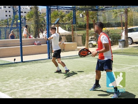 Vamos Pádel. Braulio Rizzo y Karlitos Rodríguez contra Manu Delgado y Alfonso Aragón
