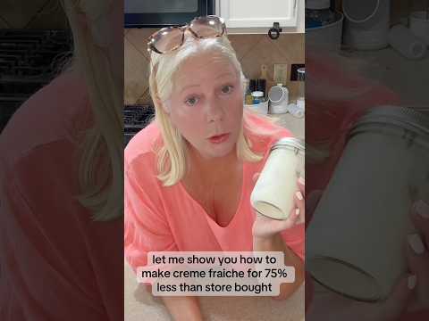 Make Crème Fraiche at Home for 75% LESS Money! èmeFraiche