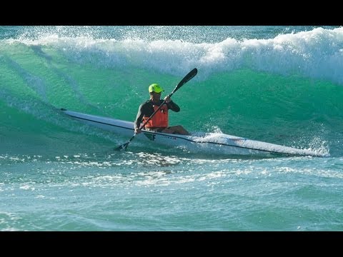Surfski Skills - When in doubt, legs out!  DO NOT do this in a bathing area!