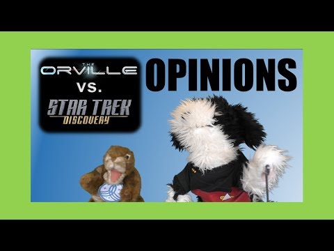 The Orville vs Discovery (Opinions): George the Self Esteem Cat