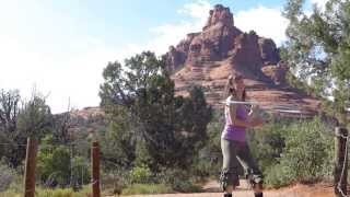 Vertical to Horizontal Hoop Transitions, Part Two - From Forward and Reverse Weave (Figure 8)