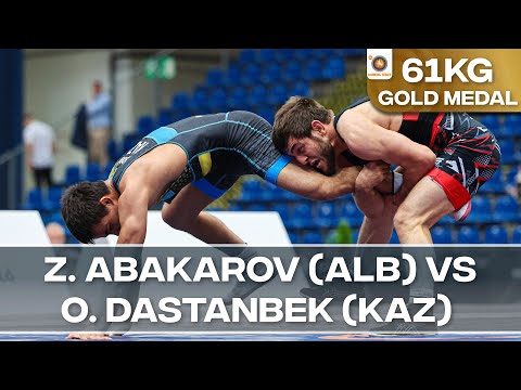 Gold Medal • FS 61Kg • Zelimkhan ABAKAROV (ALB) vs. Ossimzhan DASTANBEK (KAZ)