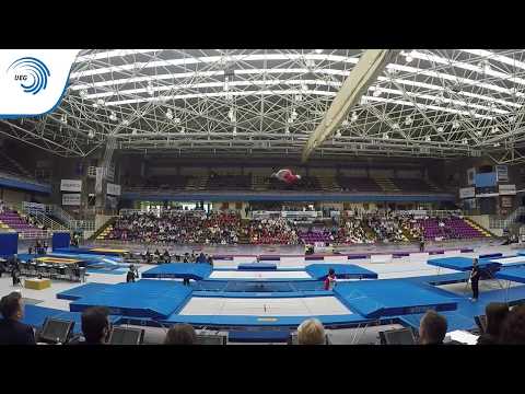 Benny WIZANI (AUT) - 2016 Trampoline junior Europeans, final