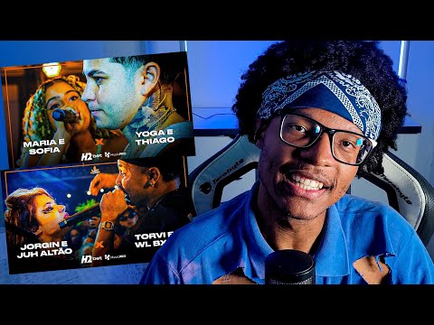 React 2 EM 1: (PEGOU FOGO) MARIA E SOFIA X YOGA E THIAGO | JORGIN E JUH ALTÃO X TORVI E WL BXD