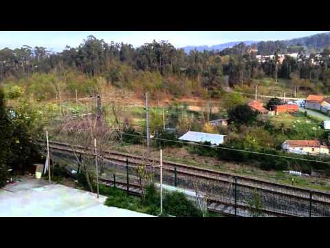 Comboio presidencial passagem em cete