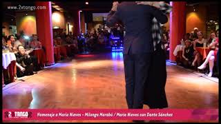 MARIA NIEVES CON DANTE SÁNCHEZ - "Siete Palabras" Di Sarli - Milonga Marabú