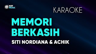 Download lagu Siti Nordiana, Achik - Memori Berkasih Karaoke Duet mp3
