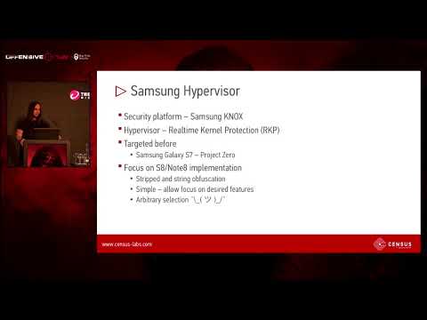 OffensiveCon20 - Aristeidis Thallas - Emulating Hypervisors: A Samsung RKP Case Study