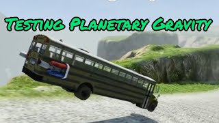 Testing Planetary Gravity with Cars