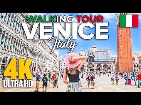 Venice, Italy 🇮🇹 | Hot Summer Walking Tour 2022 - 4K/60fps HDR