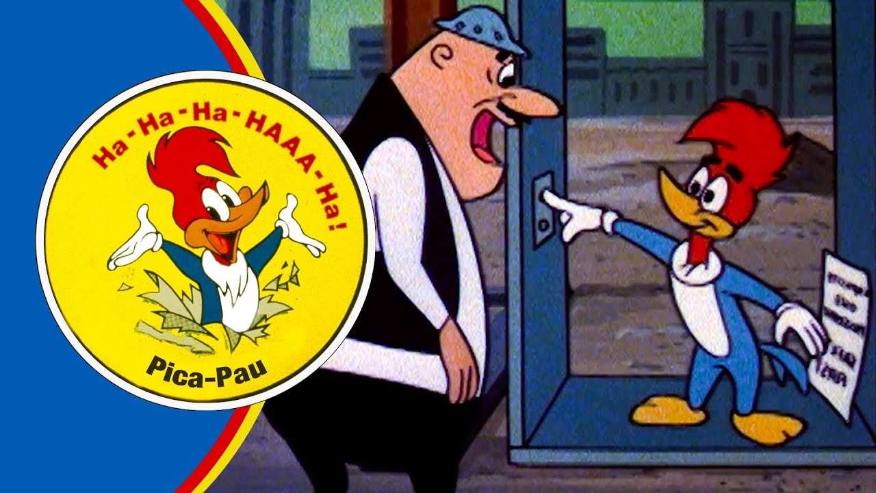 Causando Problemas na Construção | 2.5 Horas de Episódios Antigos | Pica-Pau em Português