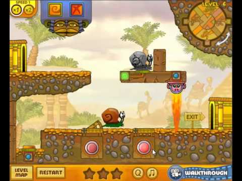 Let's Play Snail Bob 3 Part 1 : Madness Returns