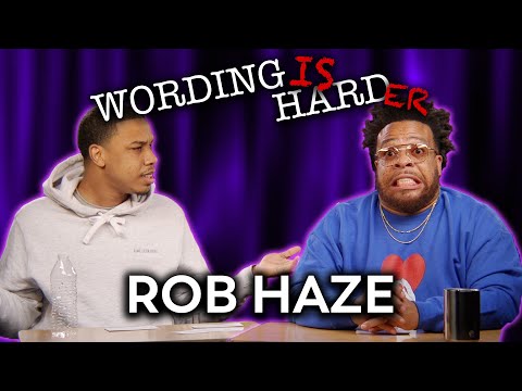 Rob Haze Vs Tahir Moore - WORDING IS HARDER!