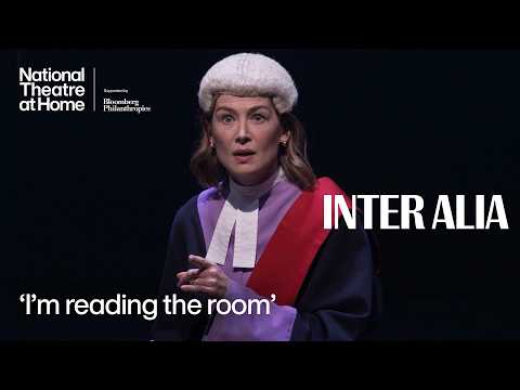 Inter Alia | 'I'm reading the room' | National Theatre at Home