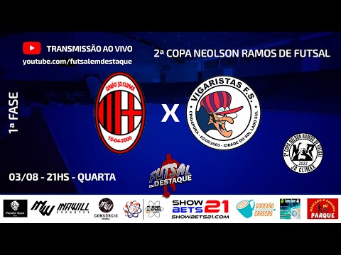 UNIÃO JD CLIMAX X VIGARISTAS - 2ª COPA NELSON RAMOS DE FUTSAL