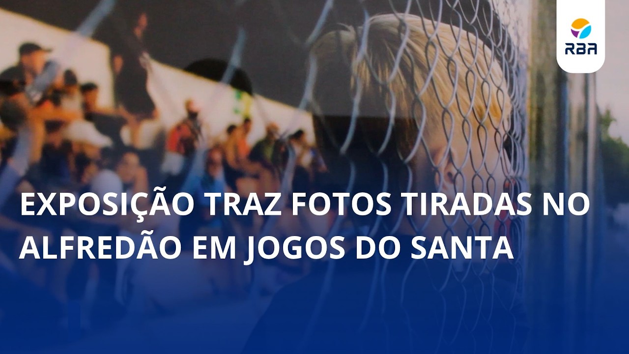 Exposição traz fotos tiradas no Alfredão em jogos do Santa