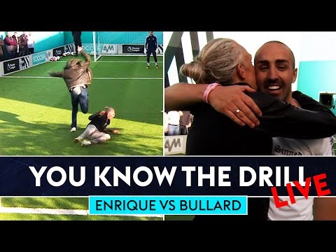 How to defend against Messi & Ronaldo | Jimmy Bullard v José Enrique | 1on1 Challenge | SLH x YKTD