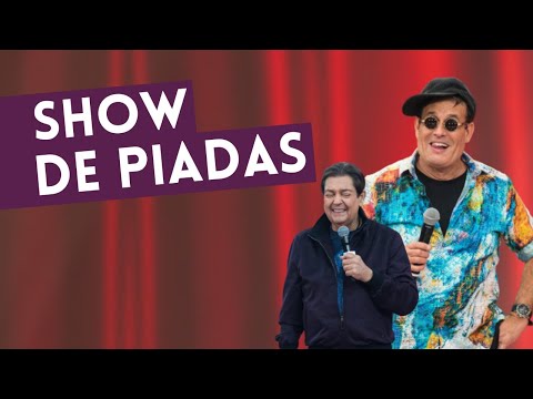 Sérgio Malandro diverte Faustão com histórias engraçadas da vida real