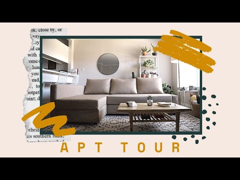 MY APARTMENT TOUR // one bedroom in LA
