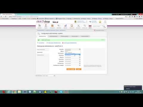Tworzenie użytkownika webAPI w sklepie ClickShop / Shoper 5