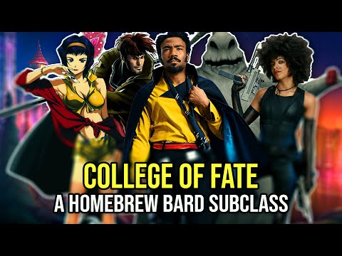 This Bard Subclass Will Help YOU GET LUCKY - A Homebrew Bard Subclass for Dungeons & Dragons 5e