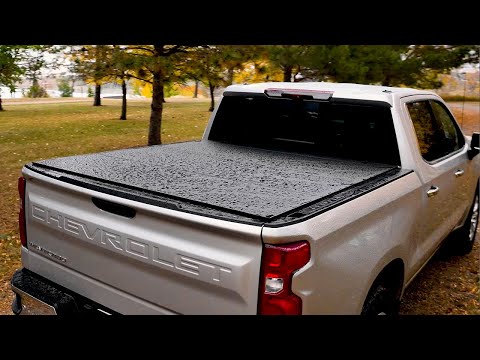Black Urethane LOMAX® Hard Tri-Fold Cover Video – Agri Cover, Inc