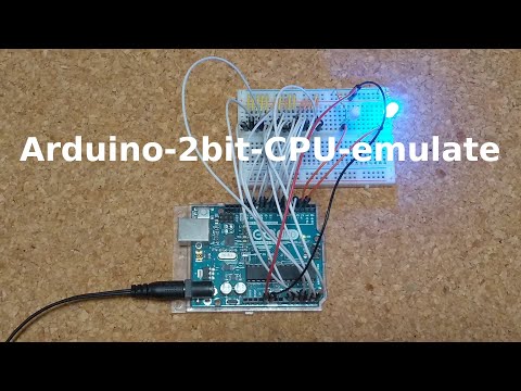 GitHub - naoto64/Arduino-2bit-CPU-emulate: 2bit cpu emulation by Arduino