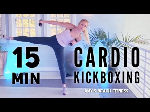 Cardio Kickboxing Workout - 15 Minutes