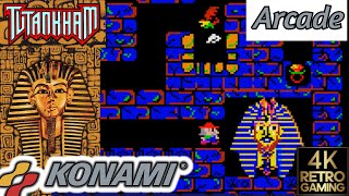 Tutankham Arcade ( Konami 1982 ) 4k Gameplay