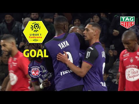 Goal Bafodé DIAKITE (16') / Toulouse FC - Stade Brestois 29 (2-5) (TFC-BREST) / 2019-20