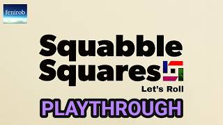 Squabble Squares Board Game | Playthrough (4 Players)