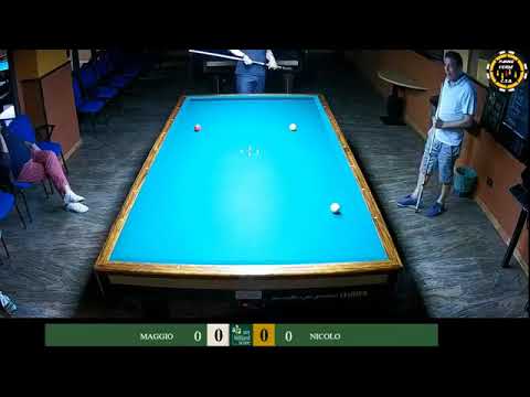 PANNO VERDE- Maggio (prova biliardo) VS Nicolò