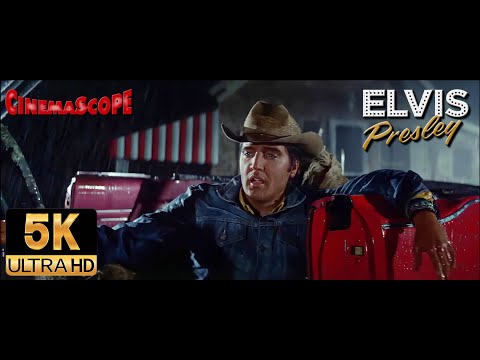 Elvis Presley AI 5K Restored - All I Needed Was the Rain