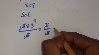 Find the Value of X in 18 × 3^x = 2 | Exponential Equation Solved Step by Step | @Alphamaths_TV