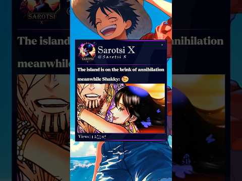 Shakky is in another world🥹❤️ #rayleigh #shakuyaku #godvalley #onepiece