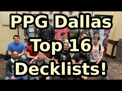PPG Dallas Top 16 Decklist!