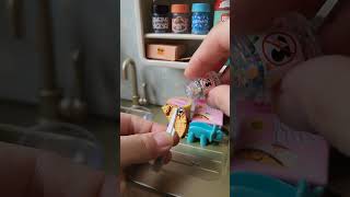 Miniverse Diner 4 Ice Cream Taco #miniverse #miniature #miniversemakeitminifood #icecream #mini #fyp