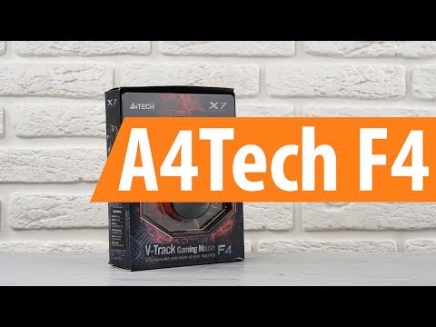 Мышь A4Tech F4 черный - Видео