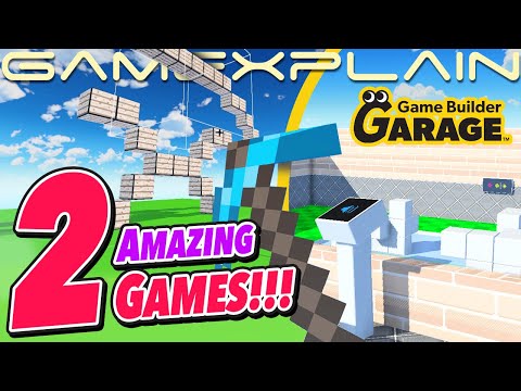 Minecraft in Game Builder Garage! + A MINDBLOWING Exploration Puzzle Game!