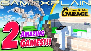 Minecraft in Game Builder Garage! + A MINDBLOWING Exploration Puzzle Game!