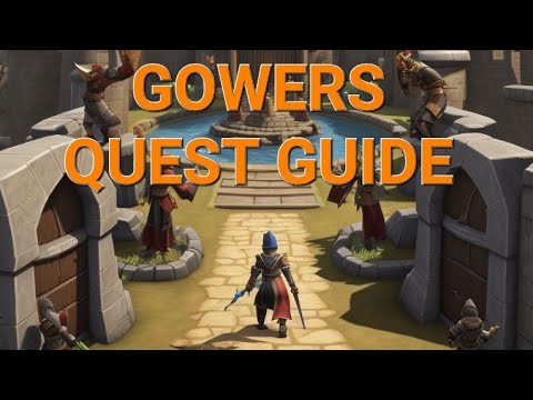 Gowers Quest full walkthrough!